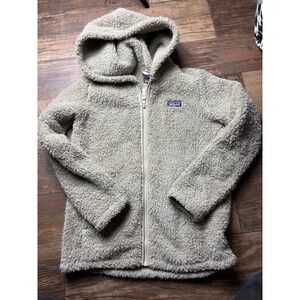 Patagonia Los Gatos Girls Sherpa Fleece Jacket Sz Large